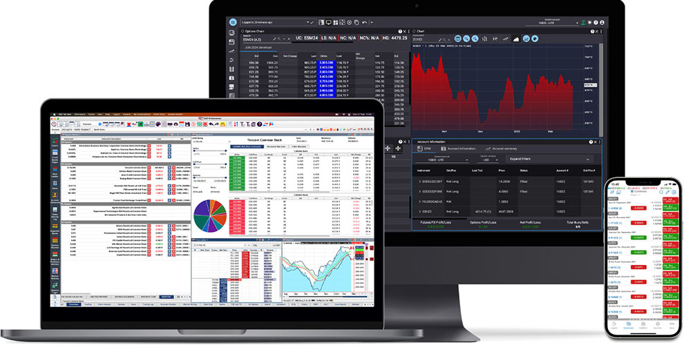 Quick Screen Trading Front-end multi-platform for financial institutions and individual traders Desktop, Web, iOS, Android Trading App