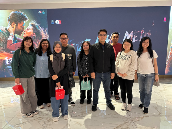 Movie night KL team